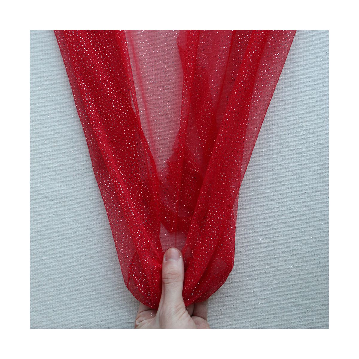 copy of Tulle souple noir / argenté