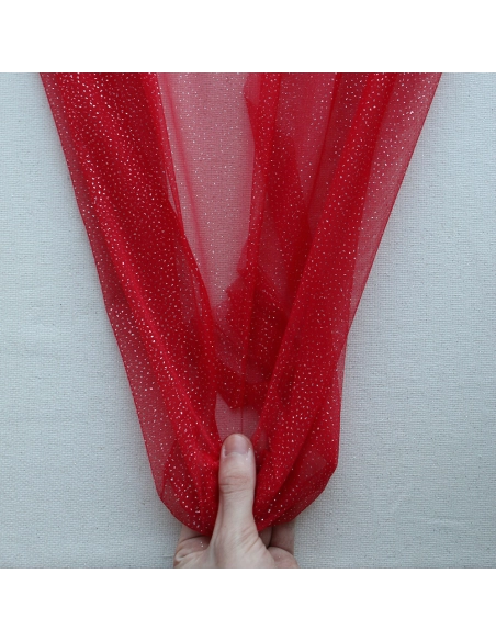 copy of Tulle souple noir / argenté