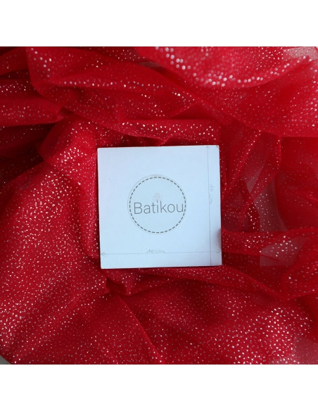 copy of Tulle souple noir / argenté