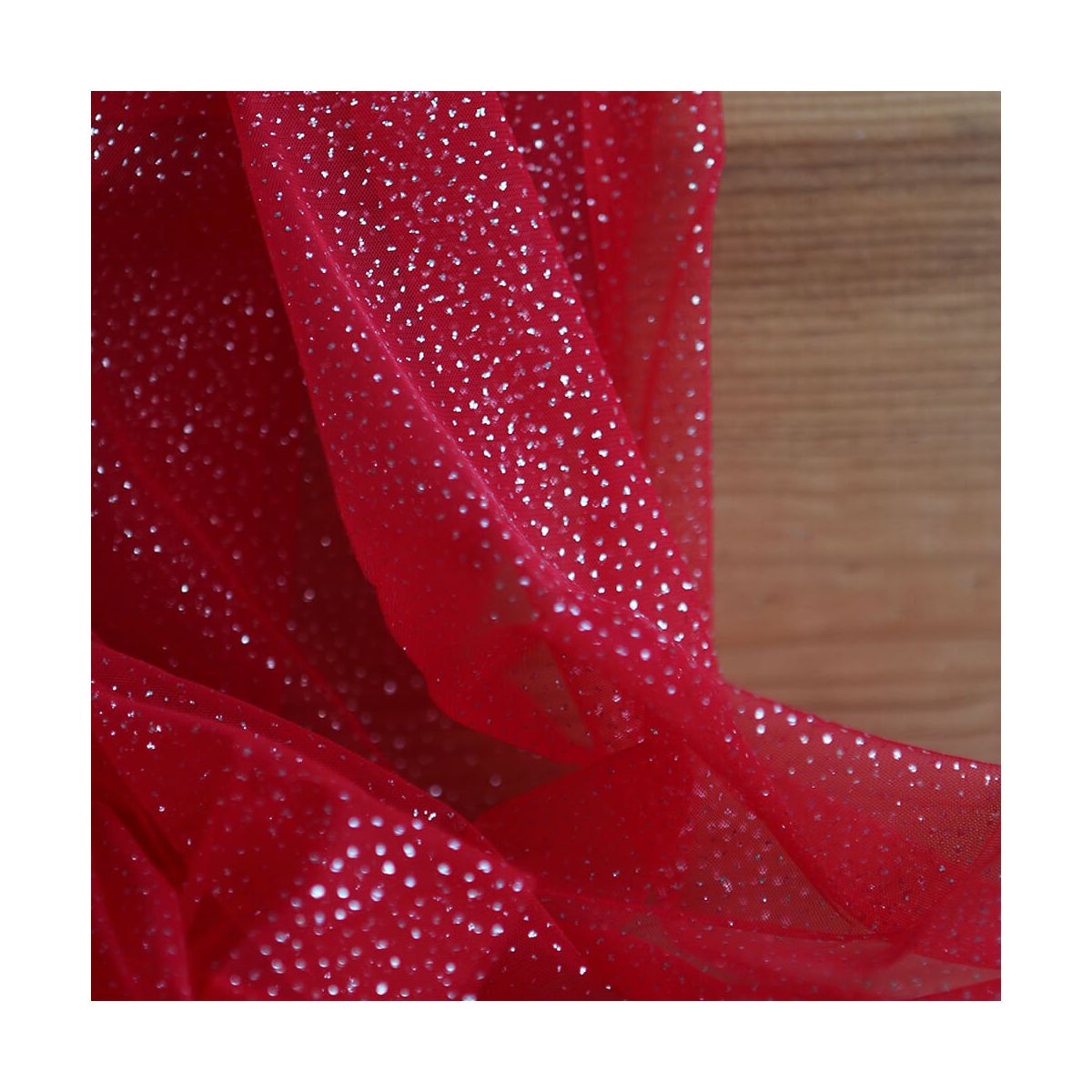 copy of Tulle souple noir / argenté