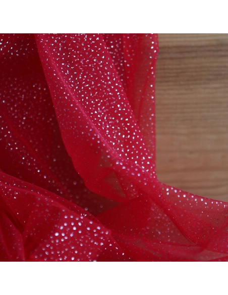 copy of Tulle souple noir / argenté