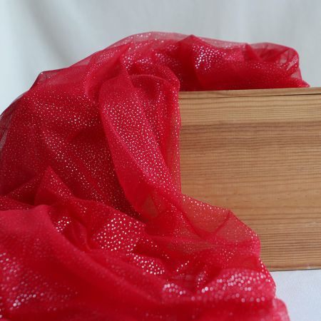 copy of Tulle souple noir / argenté