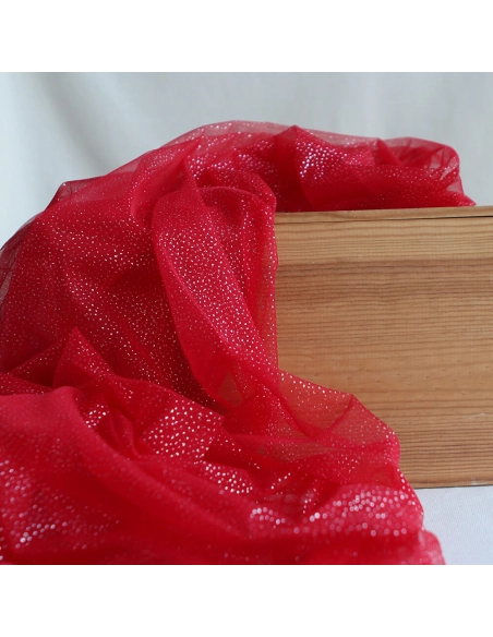 copy of Tulle souple noir / argenté