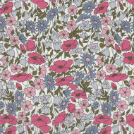 Liberty Poppy and daisy hortensia 106C