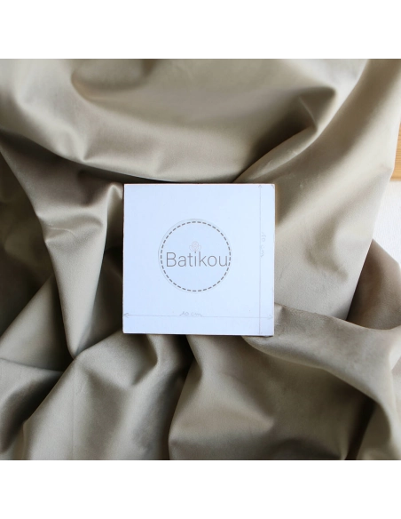 Velours ras coloris champagne