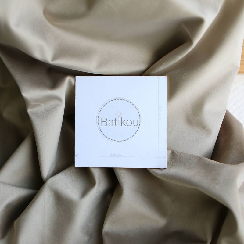 Velours ras coloris champagne