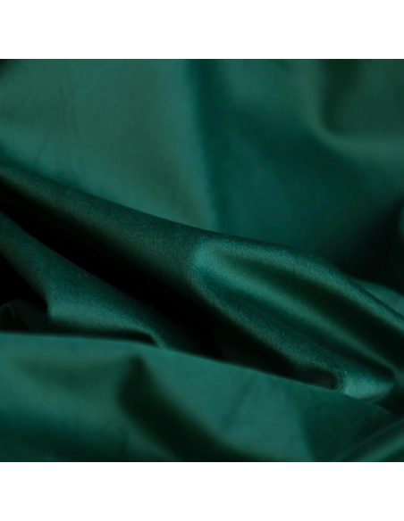 Velours ras coloris émeraude