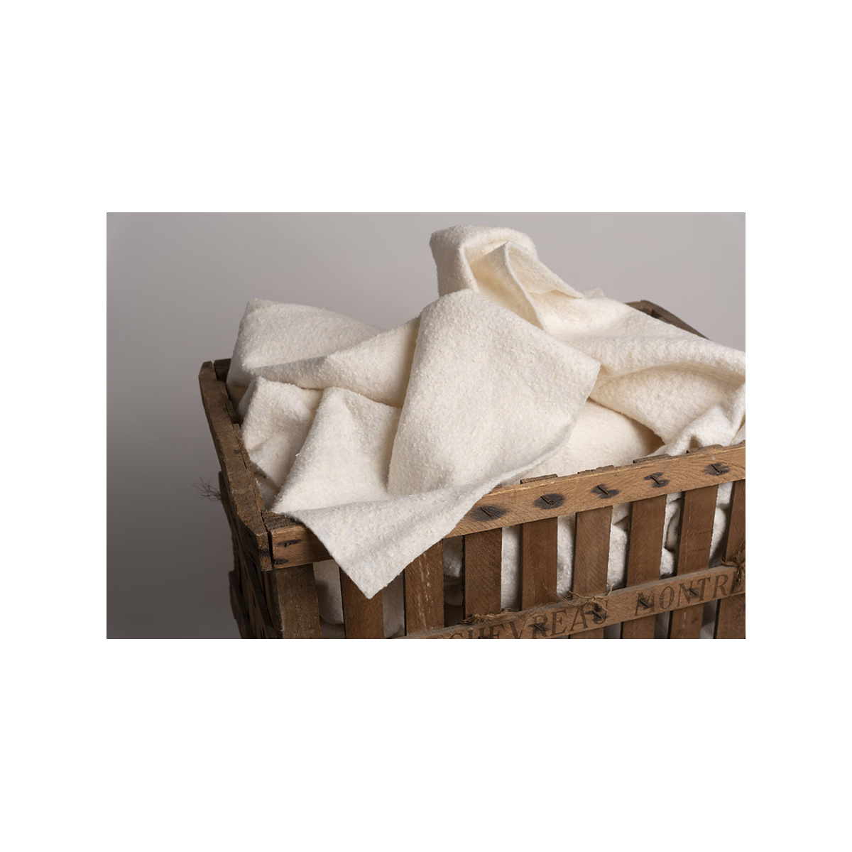 Molleton / ouate pur coton fin Fabriqué en France largeur 125cm PSR Quilt France - 2