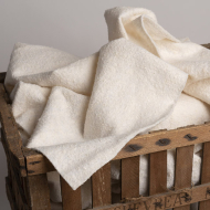 Molleton / ouate pur coton fin Fabriqué en France largeur 125cm PSR Quilt France - 1