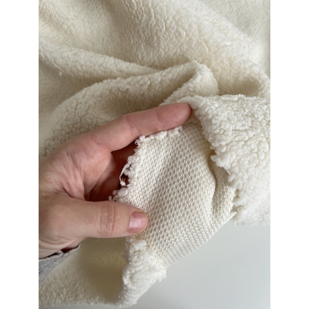 Teddy / moumoute bouclé coloris écru