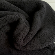 Teddy / moumoute bouclé coloris noir