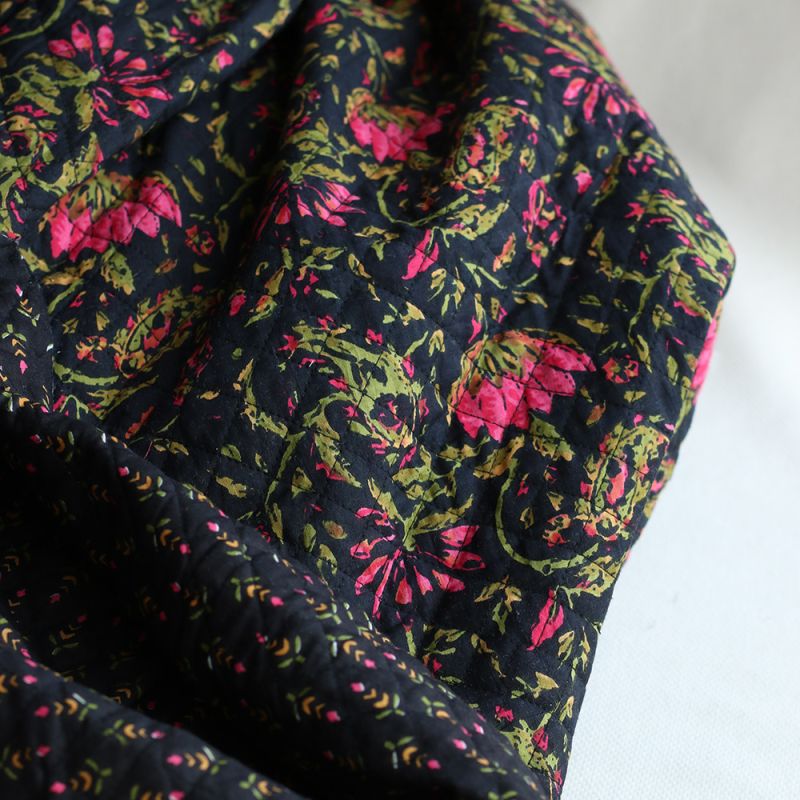 copy of Tissu indien matelassé double face coton hand block largeur 100cm