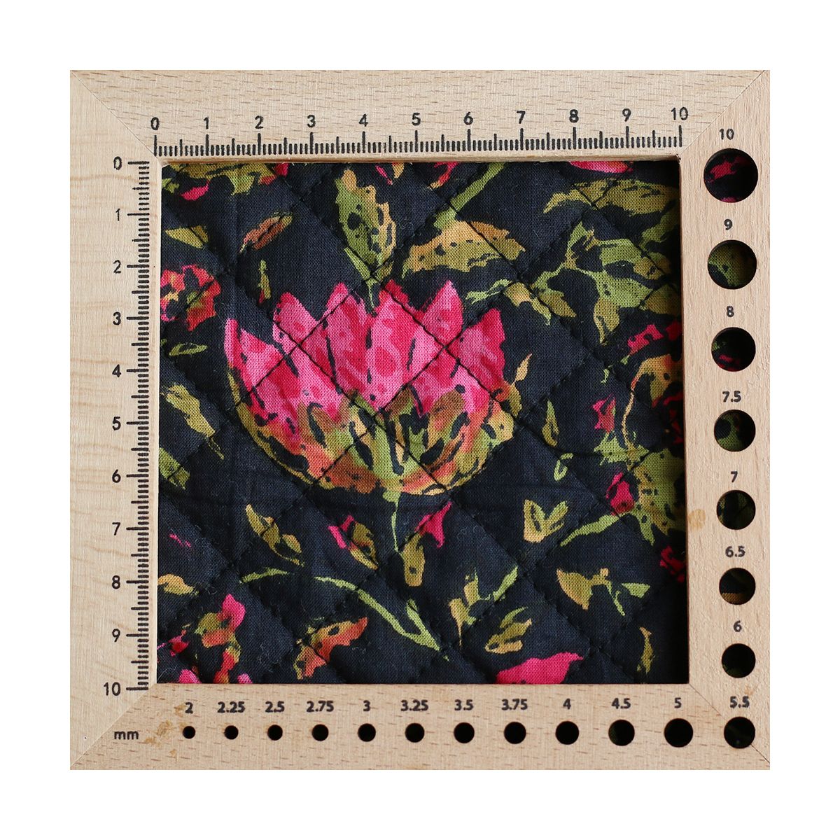 copy of Tissu indien matelassé double face coton hand block largeur 100cm