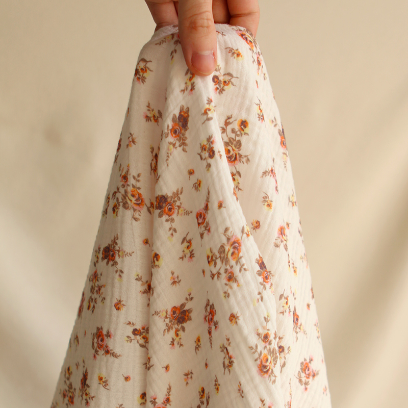 Nina - Double gaze de coton BIO motif exclusif