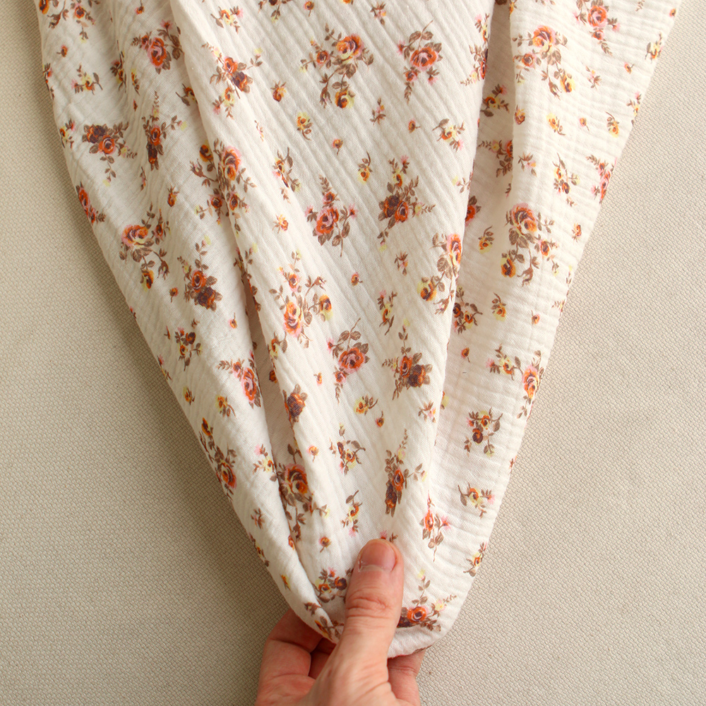 Nina - Double gaze de coton BIO motif exclusif