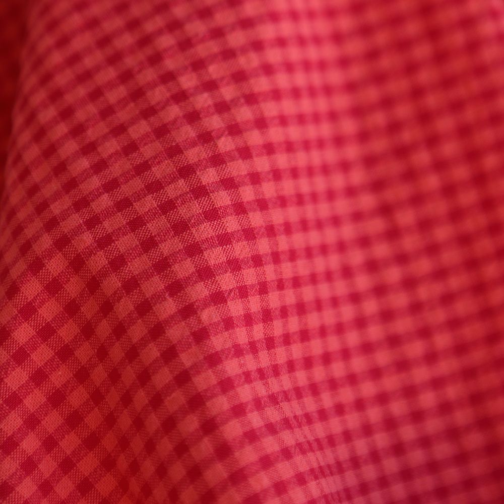 Seersucker / Coton gaufré vichy mini 3mm pastèque