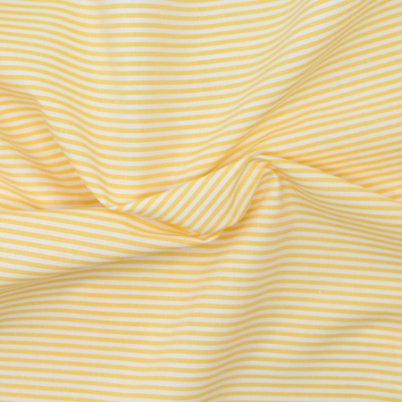 Coton vichy carreaux 2.7mm jaune citron