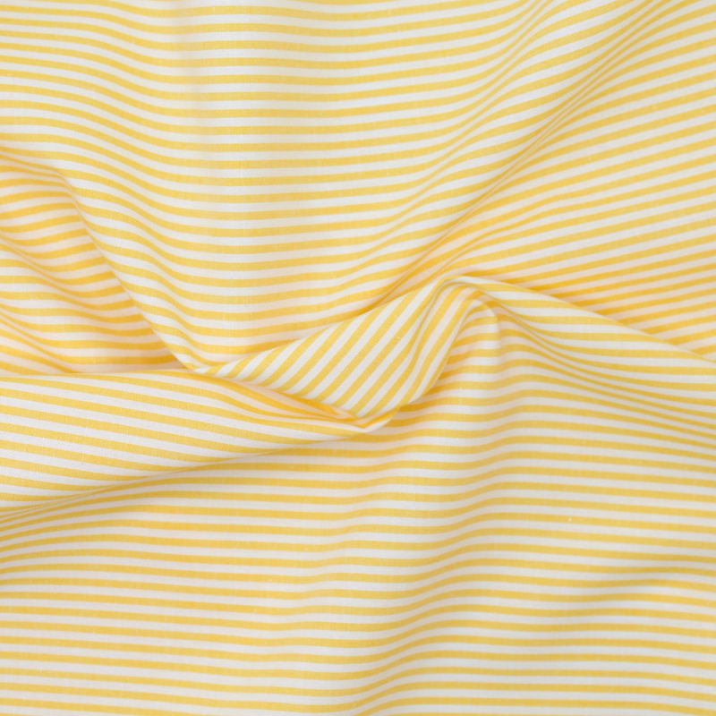Coton vichy carreaux 2.7mm jaune citron