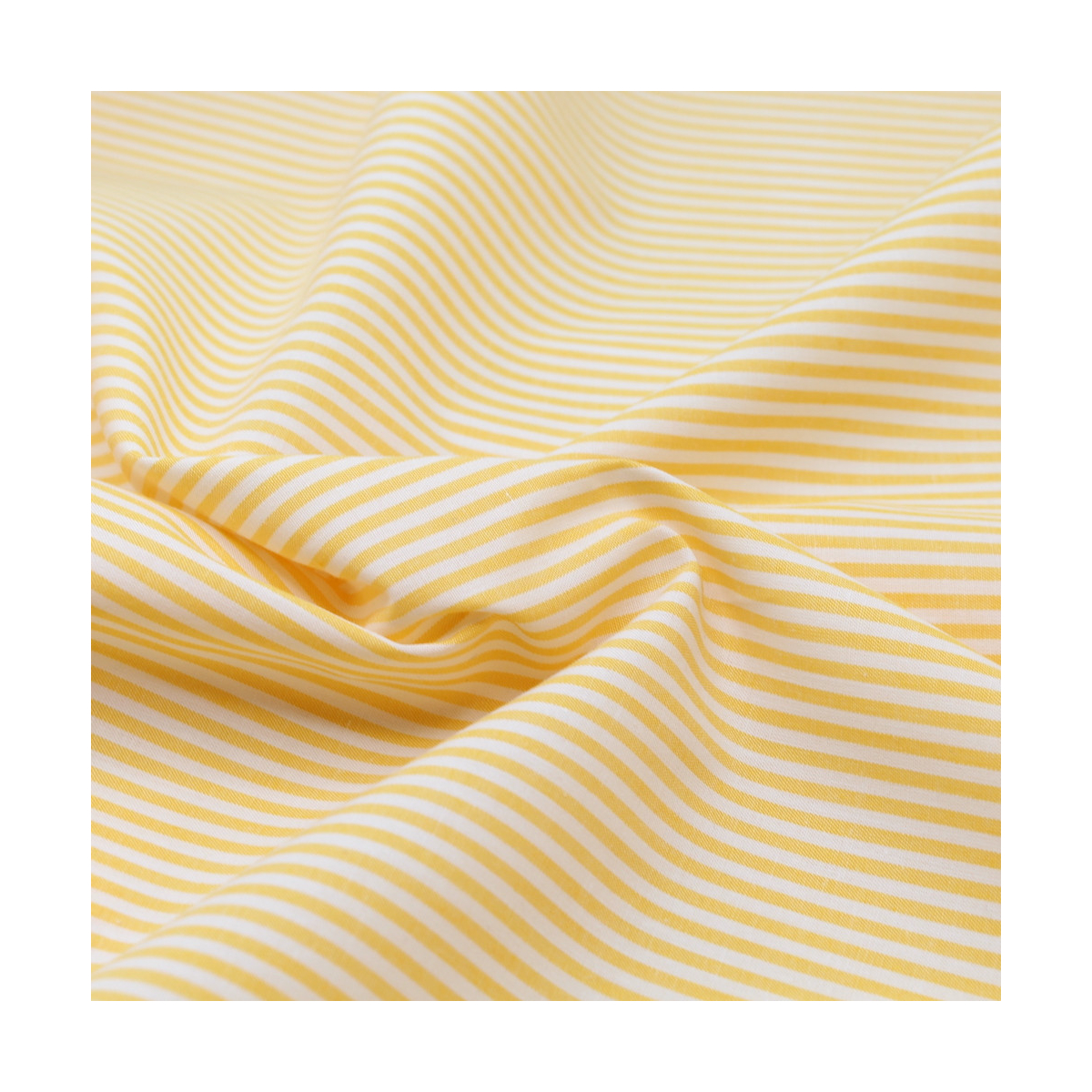 Coton vichy carreaux 2.7mm jaune citron