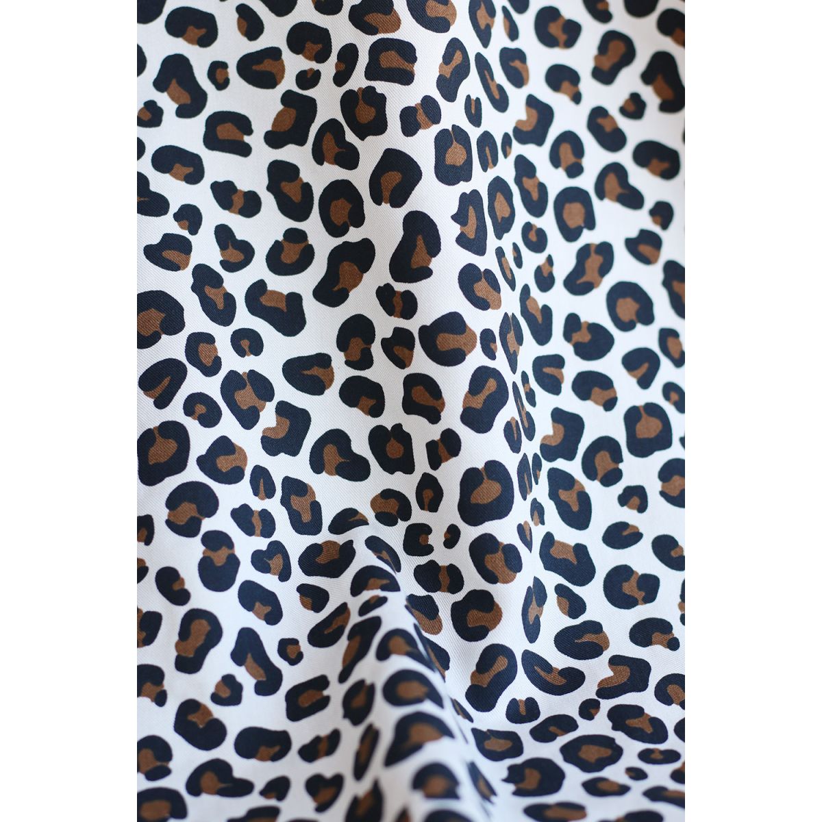 Lea - Viscose écru imprimé exclusif Graou