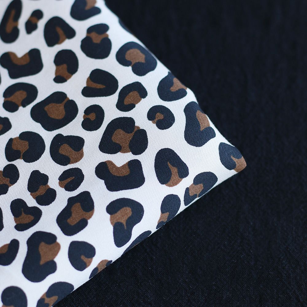 Lea - Viscose écru imprimé exclusif Graou