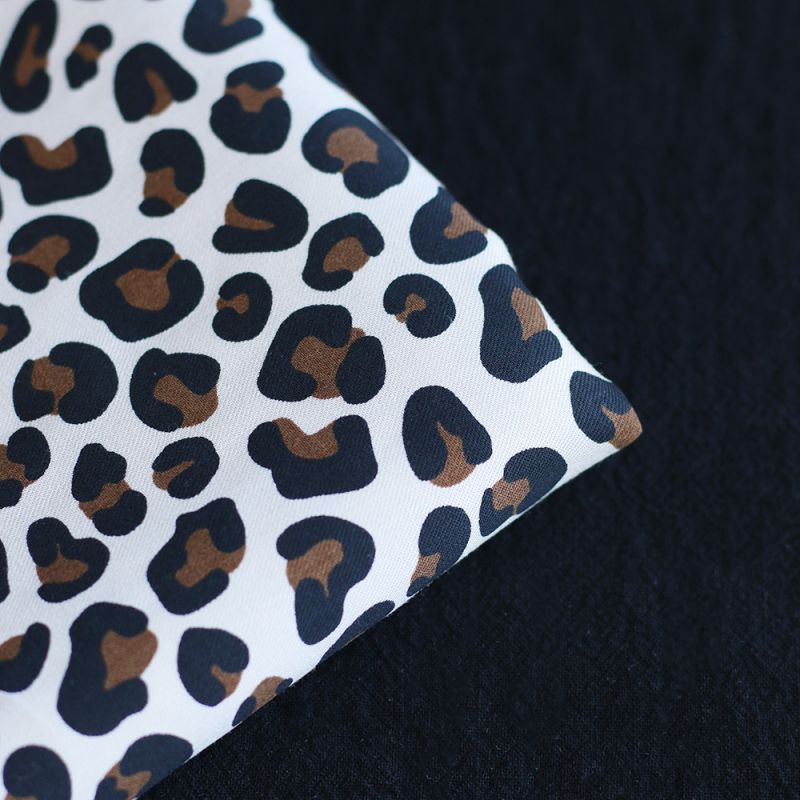 Lea - Viscose écru imprimé exclusif Graou