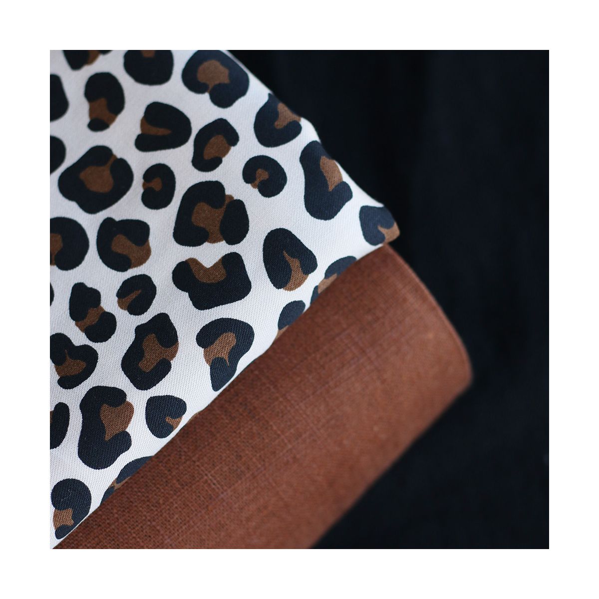 Lea - Viscose écru imprimé exclusif Graou