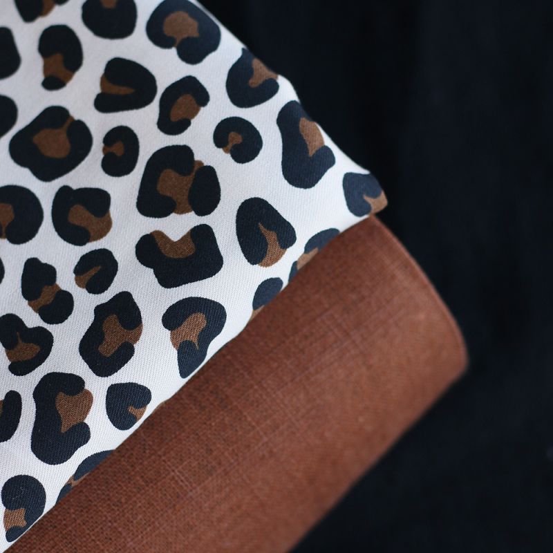 Lea - Viscose écru imprimé exclusif Graou