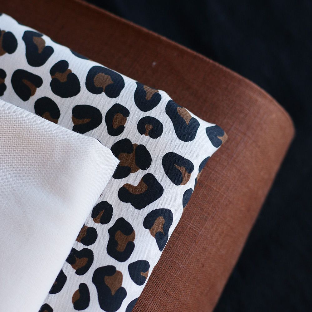 Lea - Viscose écru imprimé exclusif Graou