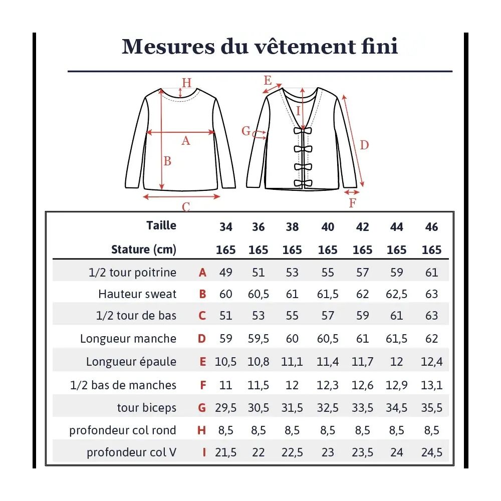 Pochette patron Ikatee MASHA mum 34-46