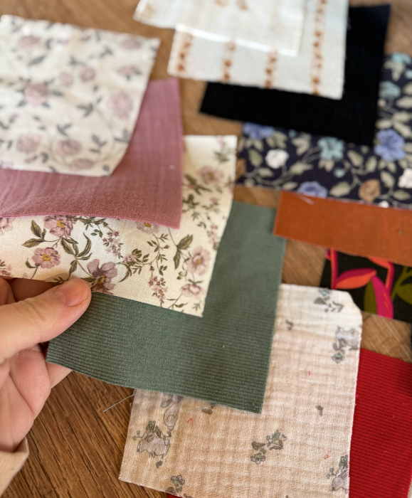 Echantillon tissu au choix (à préciser)