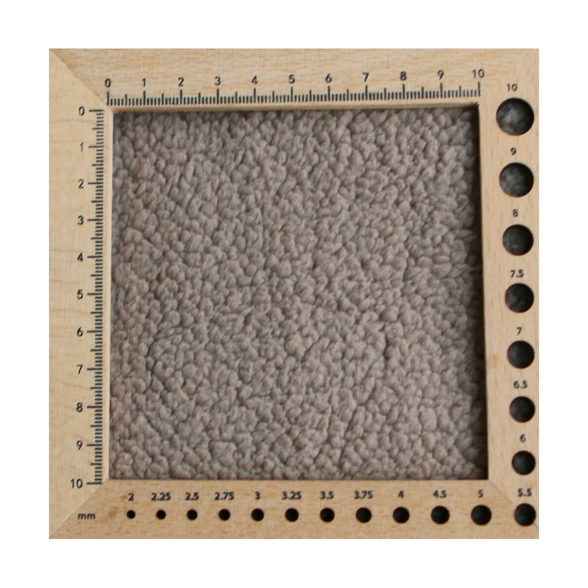 Teddy / moumoute bouclé coloris taupe