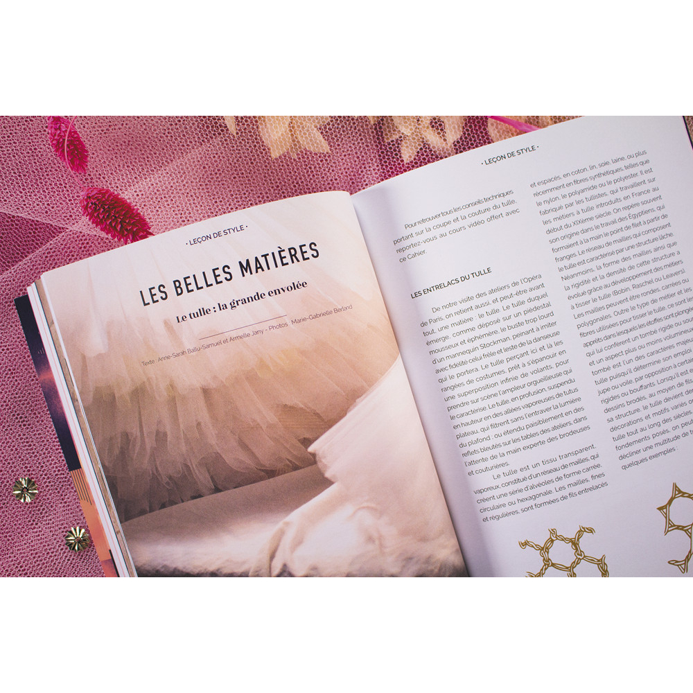 Les cahiers Artesane n°3 l'envolée belle patron et cours couture