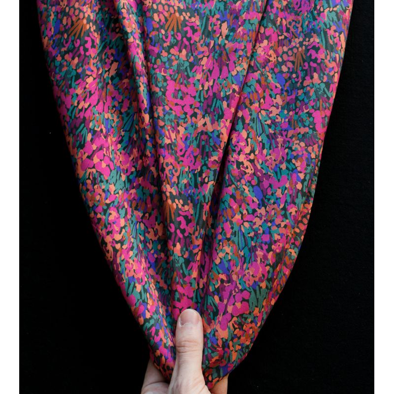 Aline - Viscose Ecovero Nerida Hansen imprimé abstrait coloré