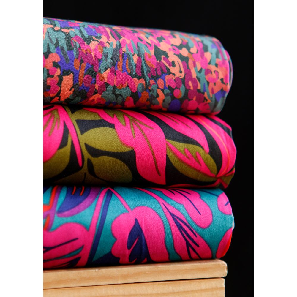 Aline - Viscose Ecovero Nerida Hansen imprimé abstrait coloré