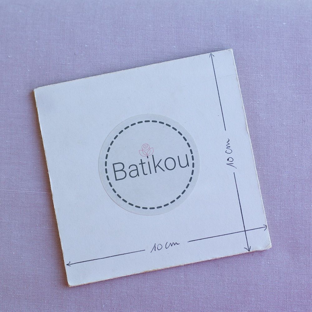 Popeline coton uni chiné effet chambray parme