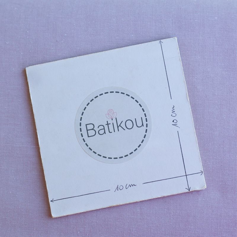 Popeline coton uni chiné effet chambray parme