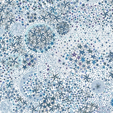 Liberty Adelajda nuances de bleu canard