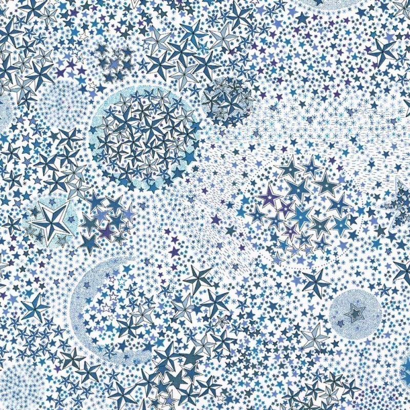 Liberty Adelajda nuances de bleu canard
