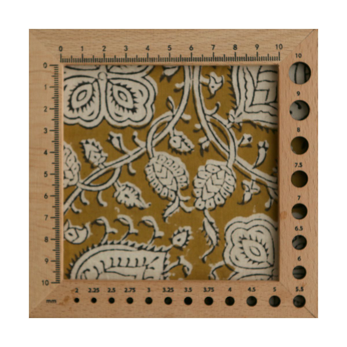 Rina - Tissu indien coton hand block traditionnel