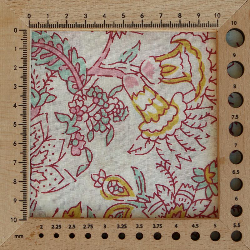 Naveen - Tissu indien coton hand block traditionnel