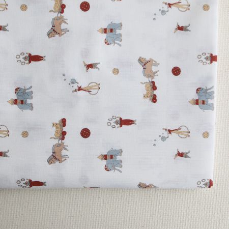 Bozo - Popeline douce coton personnages de cirque