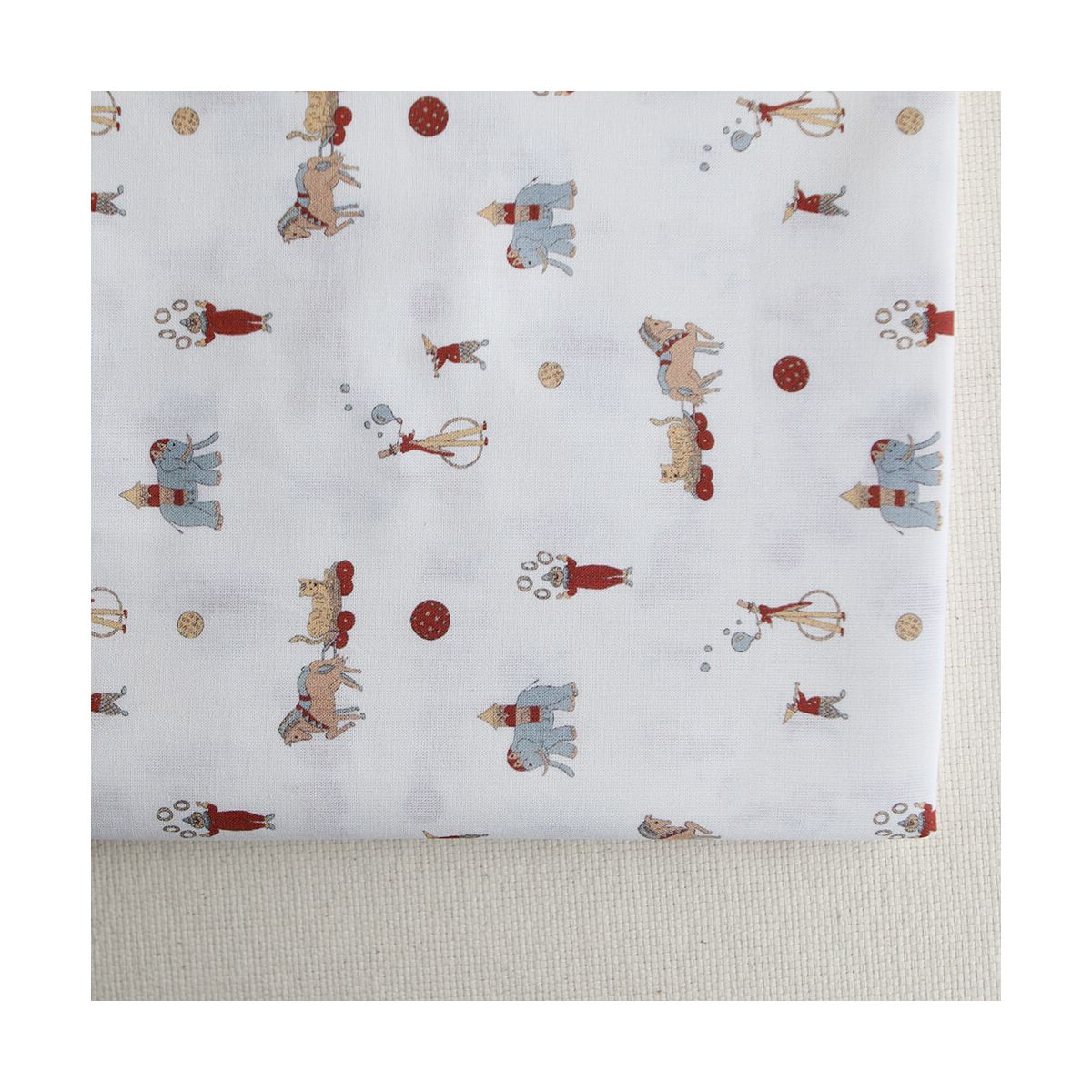 Bozo - Popeline douce coton personnages de cirque