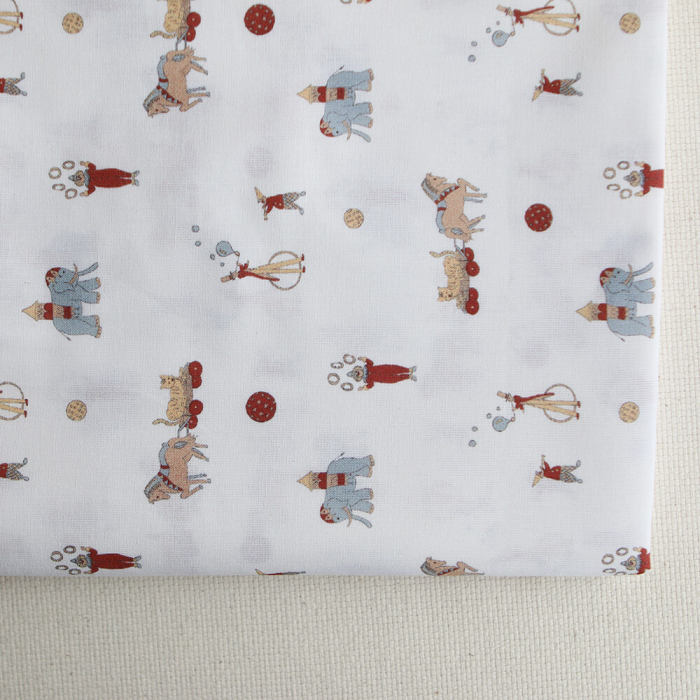 Bozo - Popeline douce coton personnages de cirque