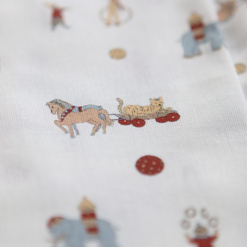 Bozo - Popeline douce coton personnages de cirque