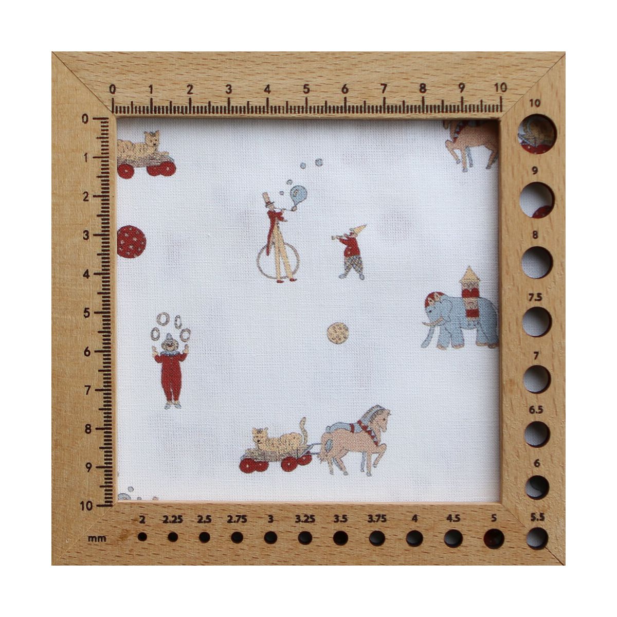 Bozo - Popeline douce coton personnages de cirque