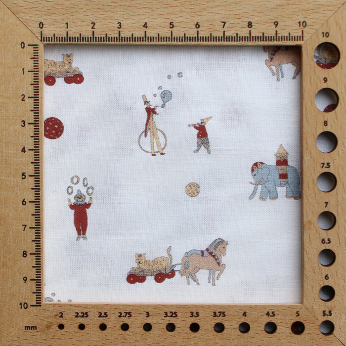 Bozo - Popeline douce coton personnages de cirque