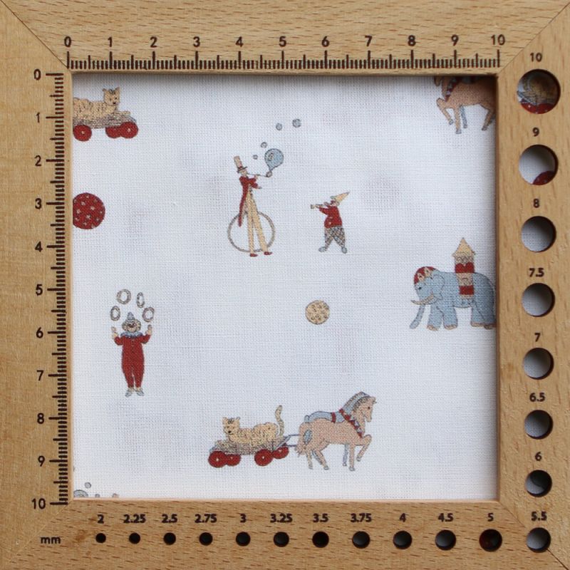 Bozo - Popeline douce coton personnages de cirque