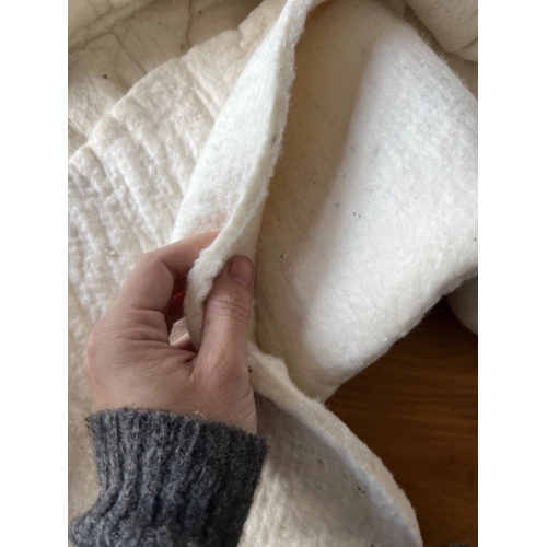 Ouate / molleton pur coton moyen 10mm Largeur 150cm 2