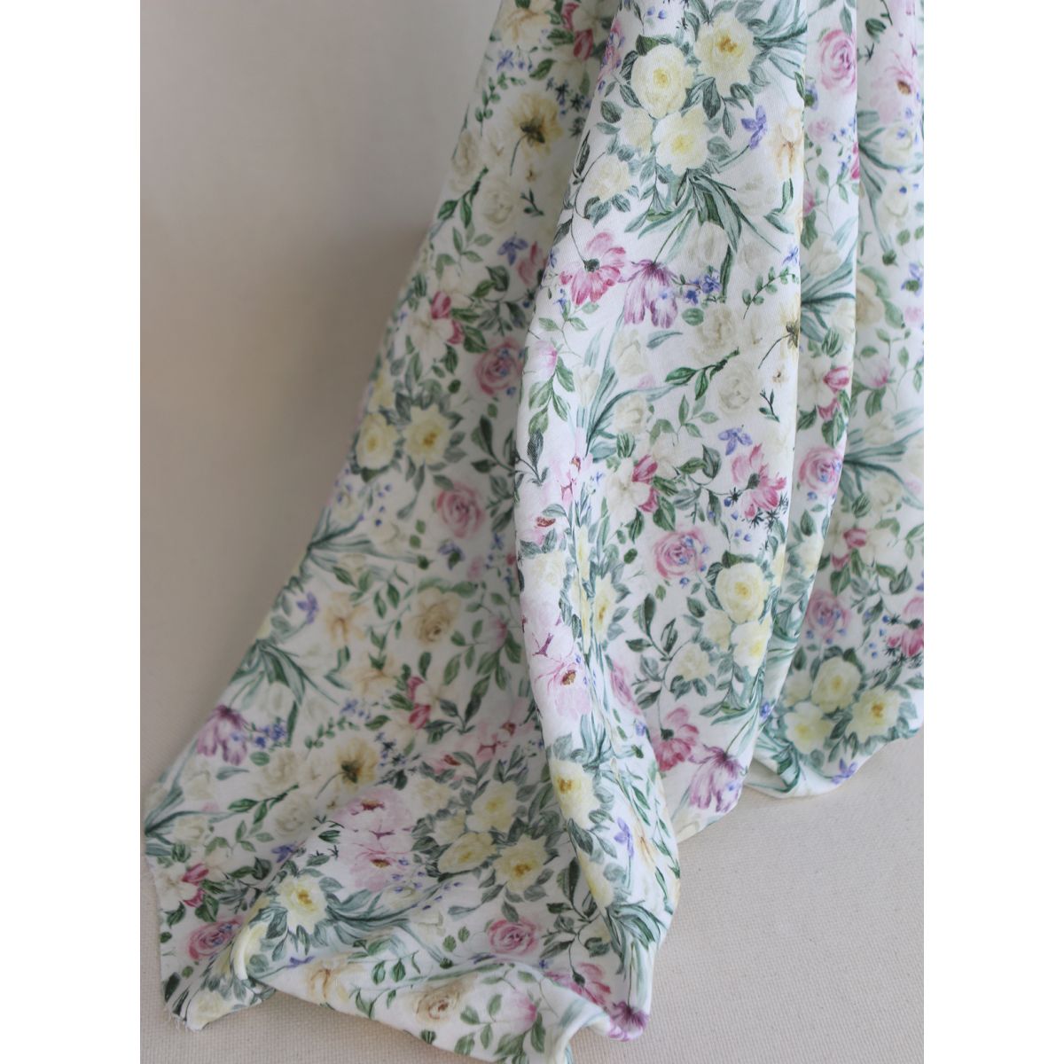 copy of Sephora - Double gaze de coton BIO fleuri aquarelle